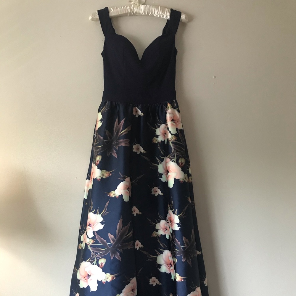 Off The Shoulder Floral Dress